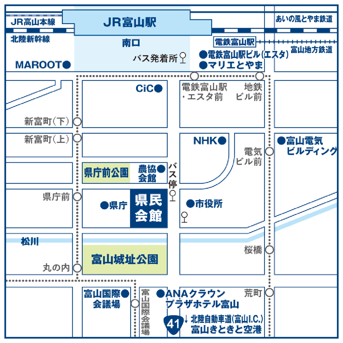 アクセスマップ